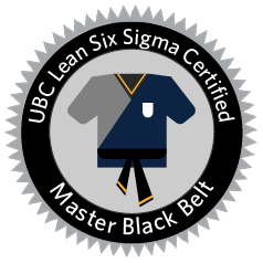 UBC Lean Six Sigma Certified master black belt icon